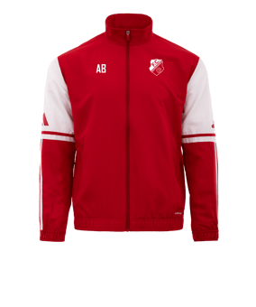 adidas Präsentationsjacke Rot