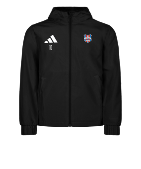 adidas Entrada 26 Regenjacke Schwarz