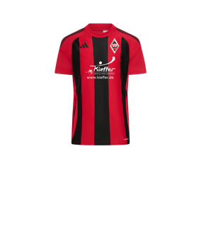 adidas Striped 24 Trikot Kids Rot Schwarz