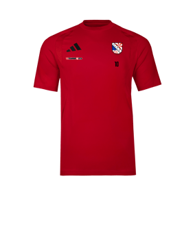 adidas Tiro Travel T-Shirt Rot