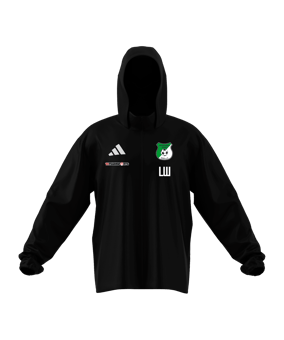 adidas Entrada 26 Regenjacke Schwarz