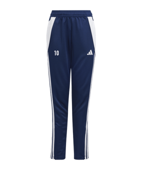 adidas Tiro 24 Slim Trainingshose Kids Blau Weiss