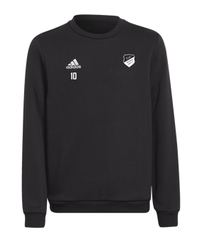 adidas Entrada 22 Sweatshirt Kids Schwarz