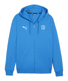 PUMA teamGOAL Casuals Kapuzenjacke Blau F02