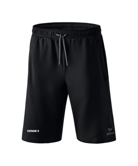 Erima Essential Sweathose Short Schwarz