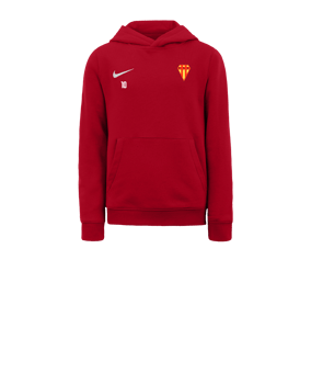 Sweat à capuche en polaire Nike Park 20 enfants Rouge blanc F657