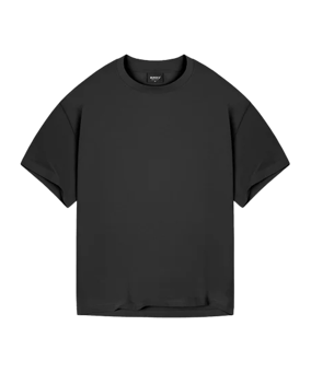 Burocs Basic Oversized T-Shirt Schwarz - schwarz