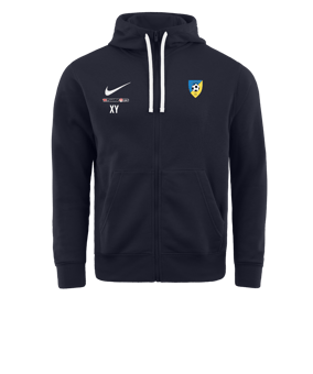 Nike Park 20 Fleece Kapuzenjacke Blau F451