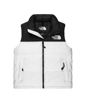 The North Face 1996 Retro Weste Damen Weiss - weiss