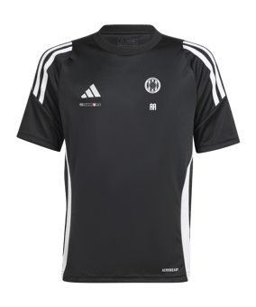 adidas Tiro 24 Trikot Kids Schwarz Weiss
