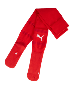 PUMA 1. FC Heidenheim Stutzen Home 2024/2025 Rot F01 - rot