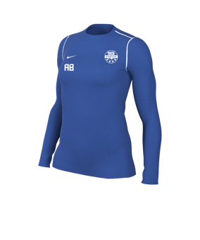 Nike Park 20 Sweatshirt Damen Blau Weiss F463