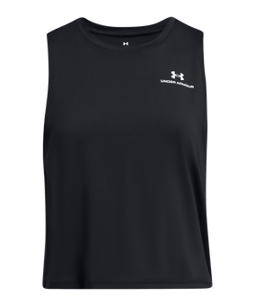 Under Armour Energy Crop Tanktop Damen F001 - schwarz