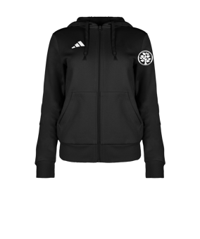 adidas Entrada 26 Kapuzenjacke Damen Schwarz