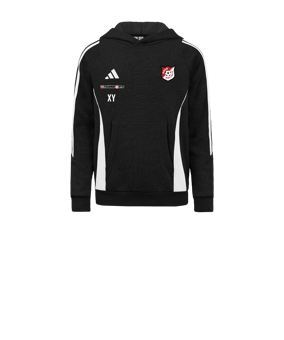 adidas Tiro 24 Hoody Schwarz Weiss