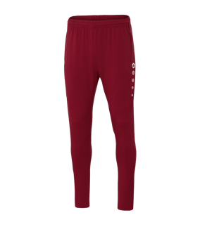 JAKO Premium Trainingshose Kids Rot F01 - rot
