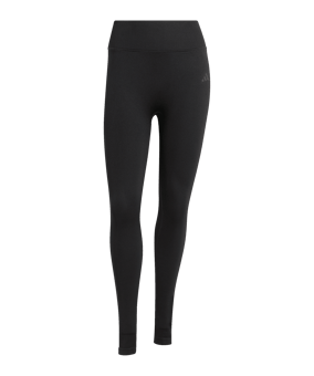 adidas Workout Essentials Leggings Damen Schwarz - schwarz