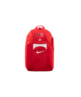 Nike Academy Team Rucksack Rot Weiss F657