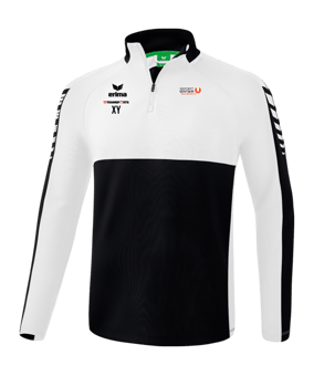 Erima Six Wings Trainingstop Schwarz Weiss
