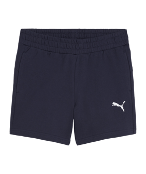 PUMA teamGOAL Casuals Shorts Damen Blau F06 - dunkelblau