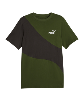 PUMA Cat T-Shirt Grün F031 - gruen