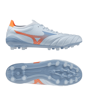 Mizuno Morelia Neo V Beta Elite AG Serene Spark Blu C22 - blu