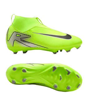Nike Jr Air Zoom Mercurial Superfly X Academy FG/MG Mad Voltage Kids Gelb Schwarz F700 - gelb