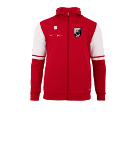 adidas Squadra 25 Kapuzenjacke Kids Rot