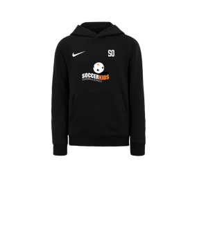 Nike Park 20 Fleece Hoody Kids Schwarz Weiss F010