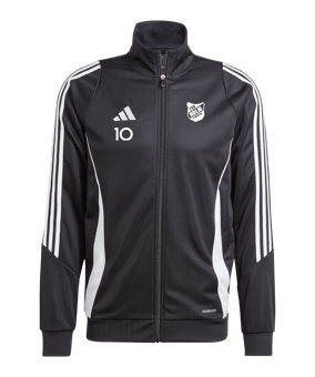 adidas Tiro 24 Trainingsjacke Schwarz Weiss