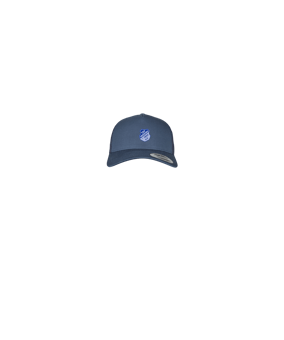 Merch 5 Panel Retro Trucker Cap Navy