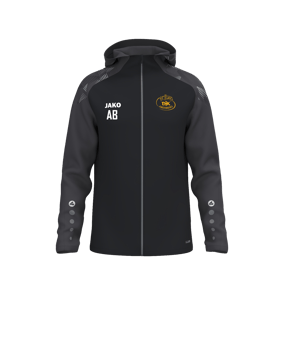 JAKO Sonic Kapuzenjacke Schwarz F801