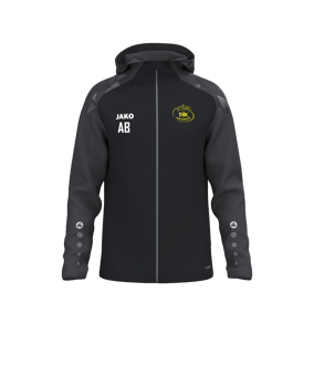 JAKO Sonic Kapuzenjacke Schwarz F801