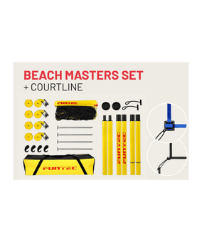 Funtec Beach Masters Set - Bundle2 Tor Mehrfarbig - mehrfarbig