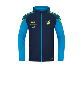 JAKO Performance Kapuzenjacke Kids Blau F908