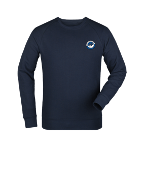 Merch Roller Sweatshirt French Navy | #justlogo4c