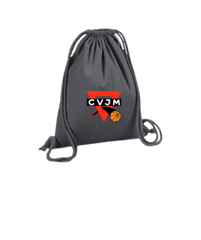 Merch Organic Premium Cotton Gymsack GrapGrey | #logo4c