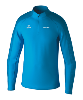 Erima Evo Star HalfZip Sweatshirt Kids Blau