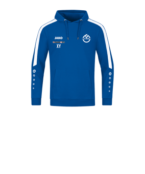 JAKO Power Hoody Kids Blau Weiss F400