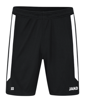 JAKO Power Short Schwarz Weiss F802