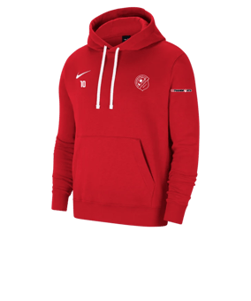 Nike Park 20 Fleece Hoody Rot Weiss F657