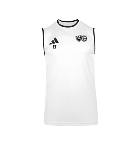 adidas Entrada 26 Sleeveless Trikot Weiß