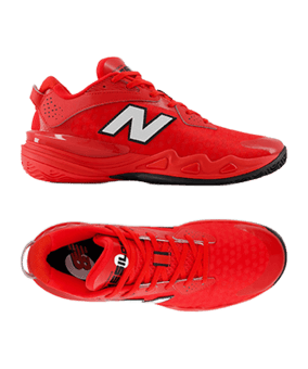 New Balance Hesi Low v2 Laufschuh Rot - rot