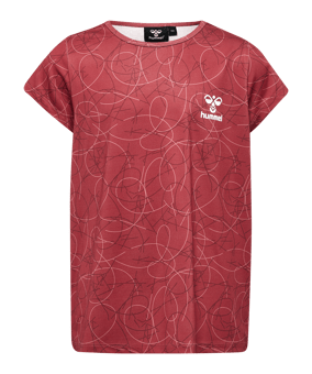 Hummel Nanna T-Shirt Kids Rot F4698 - rot