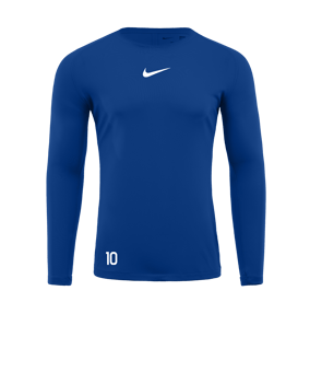 Nike Park First Layer Top langarm Blau F463