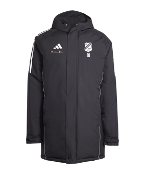 adidas Tiro 24 Winterjacke Schwarz Weiss