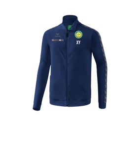 Erima Ess Team Tracktop Jacke Kids Dunkelblau