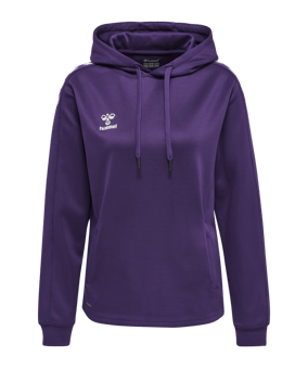 Hummel hmlCORE XK Poly Hoody Damen Lila F3332 - lila