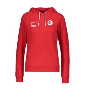 Nike Park 20 Fleece Hoody Damen Rot Weiss F657