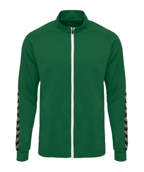 Hummel Authentic Poly Trainingsjacke Kids F6140 - gruen